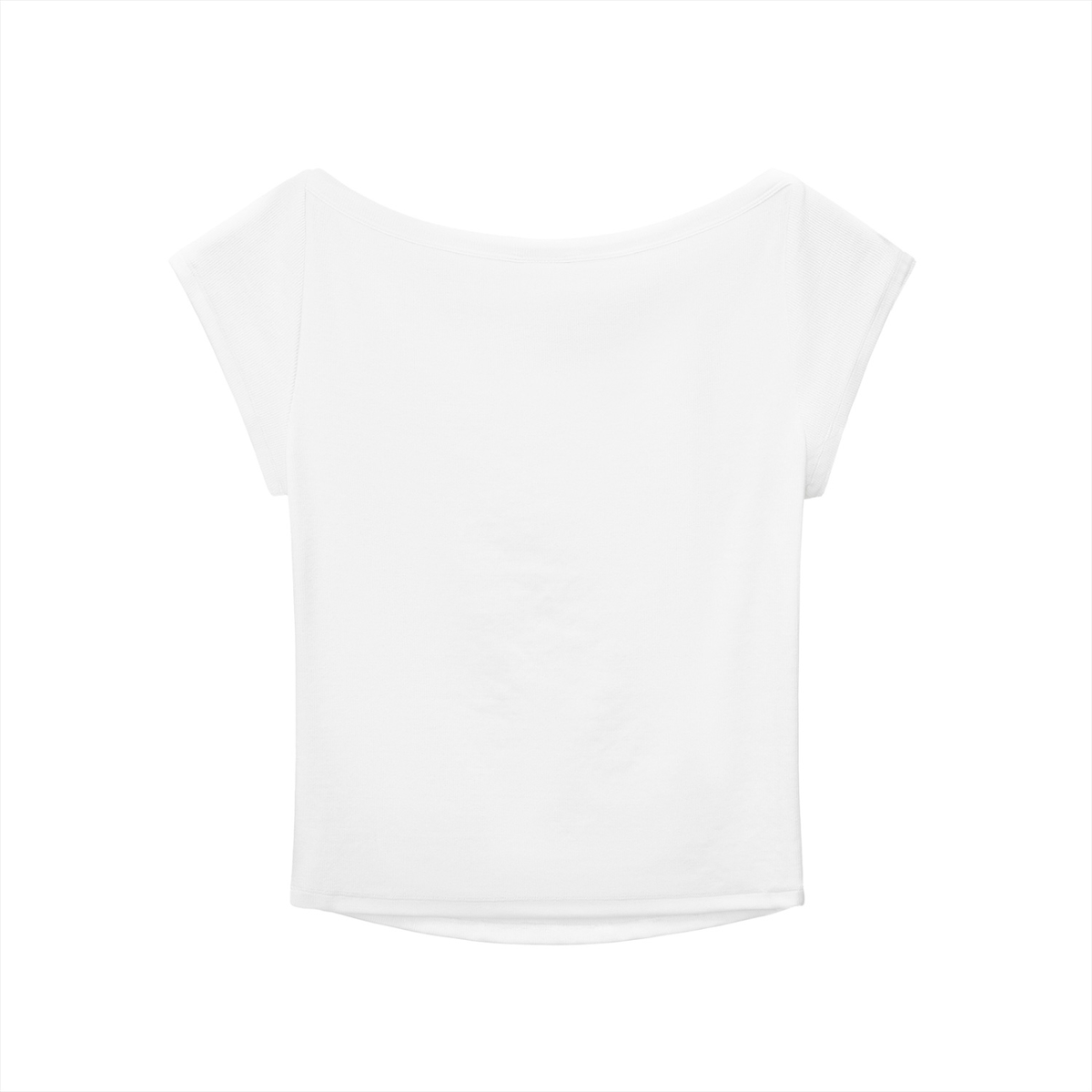 Tall Blonde and Evil Wide Neck Baby T-shirt
