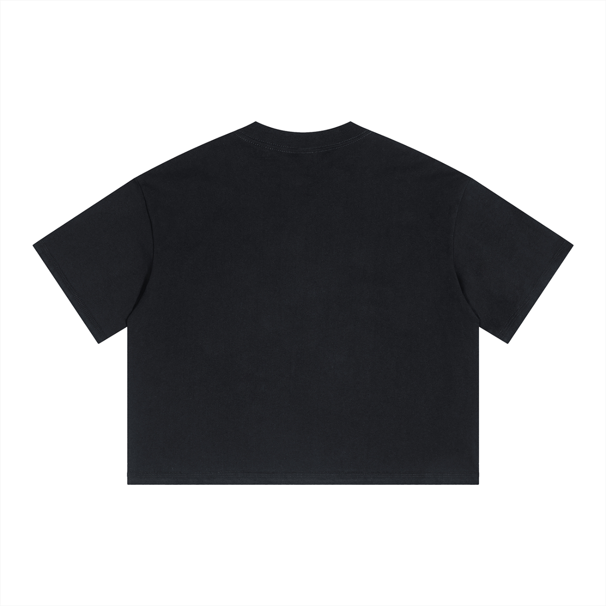 'WHITE BOY OF THE YEAR' Boxy Drop Shoulder Crop T-Shirt