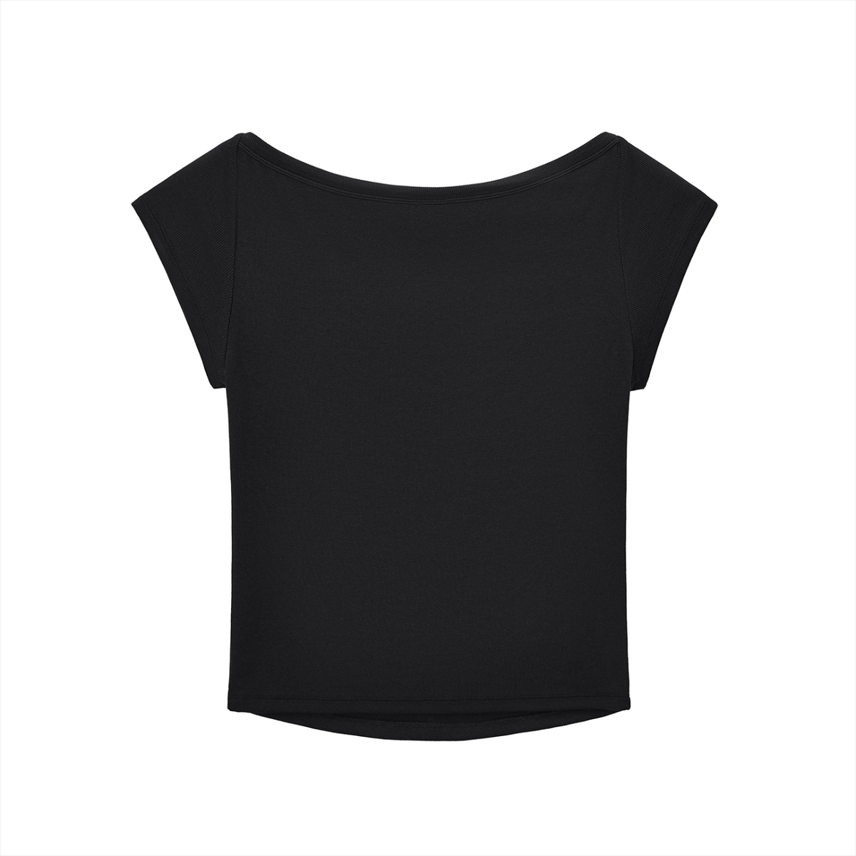 Tall Blonde and Evil Wide Neck Baby T-shirt